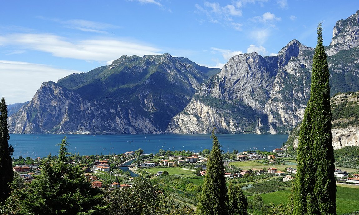 Blick auf den Gardasee